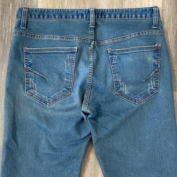 VINTAGE & ORIGINAL High Rise Skinny Jeans 30 Long - Picture 6 of 8